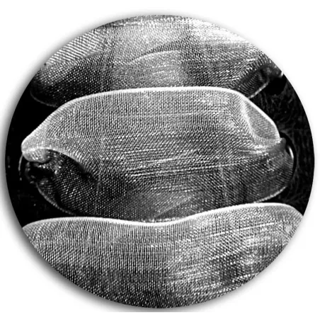 Lacets organdi dégradé de gris à noir. pour vos chaussures