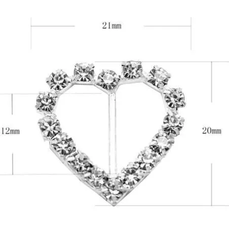 Décorations bijoux de lacets coeurs blancs en vente lacets…