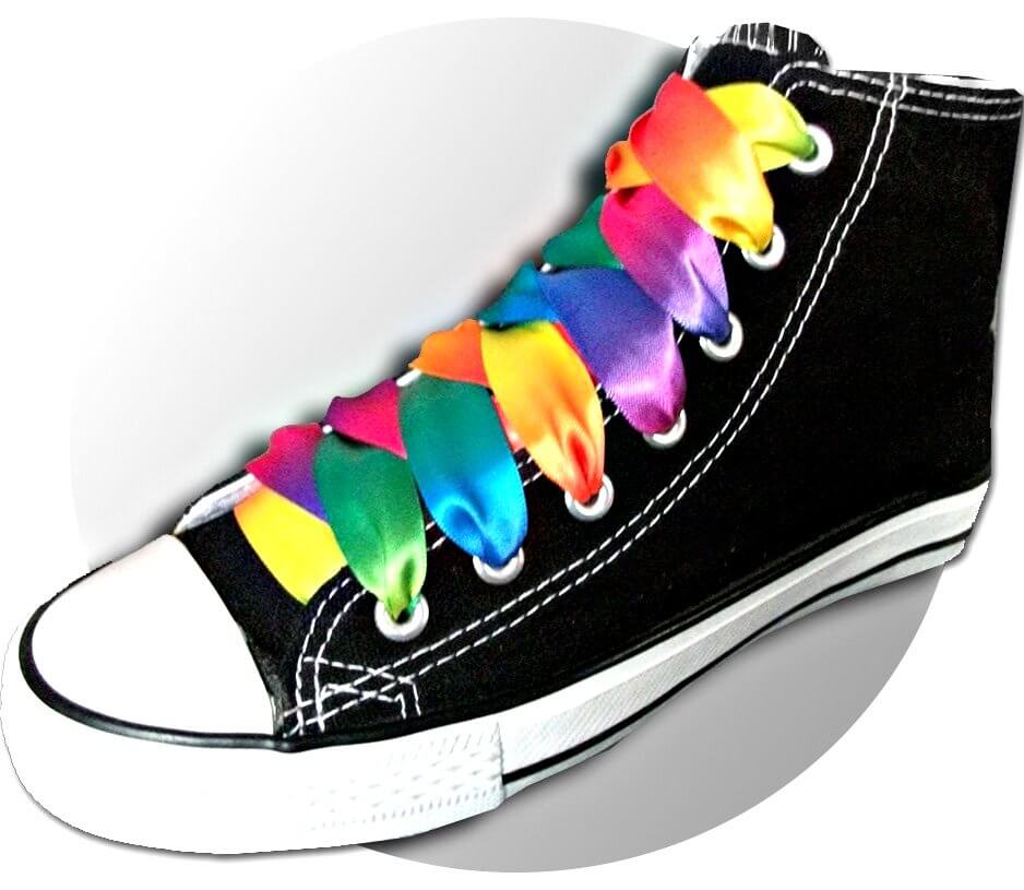 Converse hotsell lacet satin