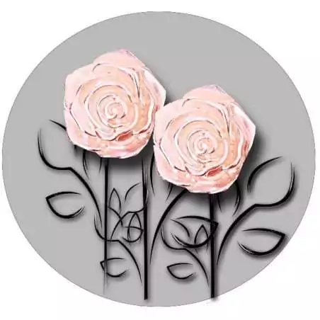 Envie de décorer vos chaussures ? Décorations Roses rose poudré