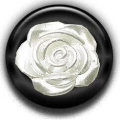 Envie de décorer vos chaussures ? Décorations Rose blanche 2