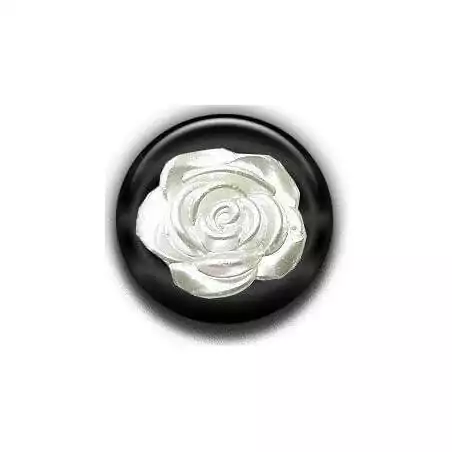 Envie de décorer vos chaussures ? Décorations Rose blanche