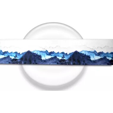 Lacets larges satin aquarelle Japon pour vos chaussures