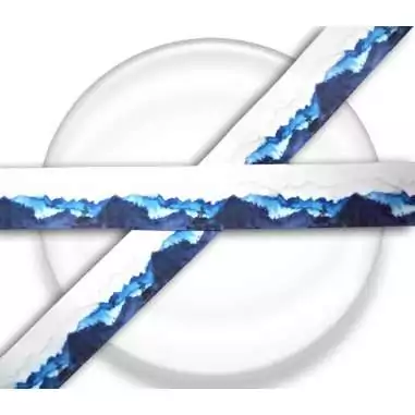 Lacets larges satin aquarelle Japon pour vos chaussures