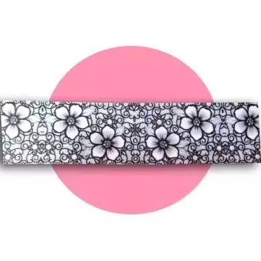 Lacets larges satin dentelle& fleurs pour vos chaussures