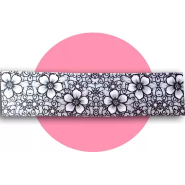 Lacets de chaussures larges satin dentelle…