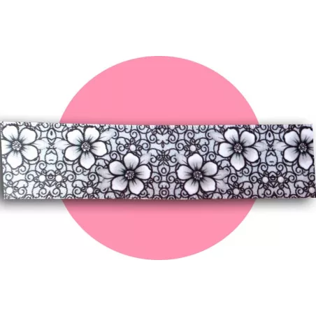 Lacets de chaussures larges satin dentelle…