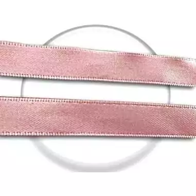 Lacets en satin nude rosé pour vos chaussures