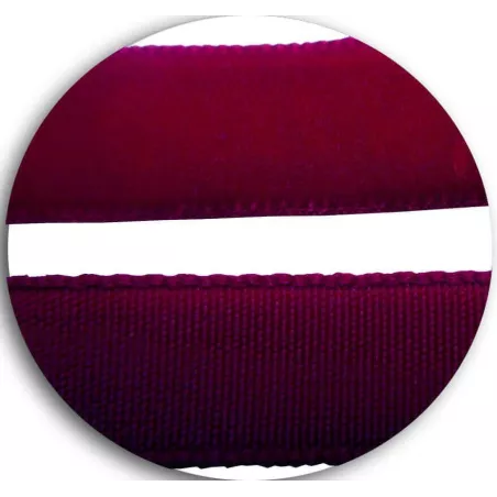 Lacets velours bordeaux pour vos chaussures