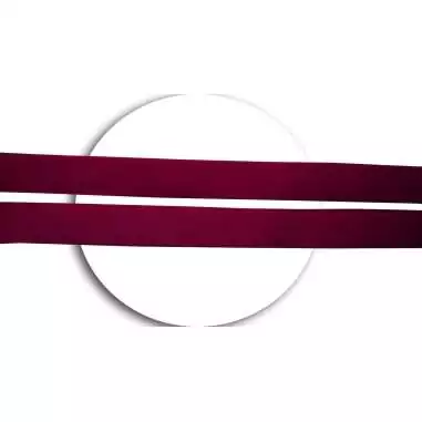 Lacets velours bordeaux pour vos chaussures