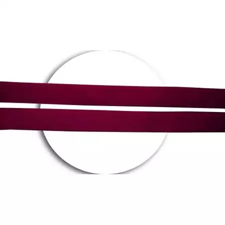 Lacets velours bordeaux pour vos chaussures