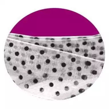 Lacets organza blanc plumetis noir pour vos chaussures