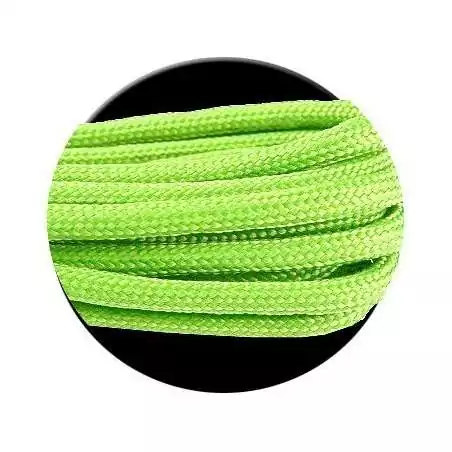 Lacets paracorde ronds en vert fluo pour vos chaussures Lacets paracorde ronds en vert fluo pour vos chaussures