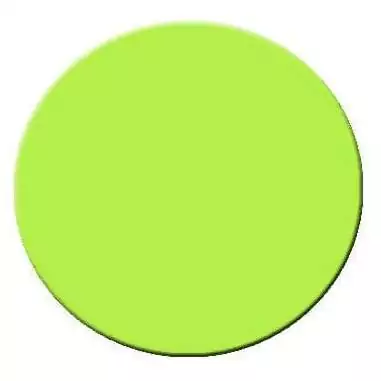 Lacets paracorde ronds en vert fluo pour vos chaussures