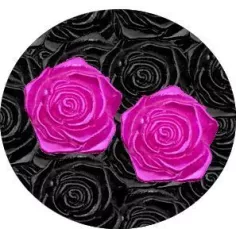 Décorations de lacets de chaussures fleur rose blanche.… 2