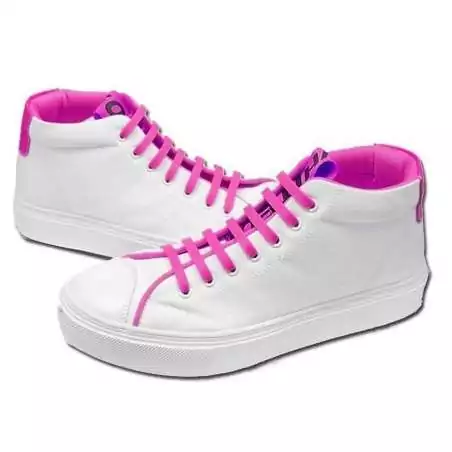 Lacet extensible silicone plat & coloré pour vos chaussures Lacet extensible silicone plat & coloré pour vos chaussures