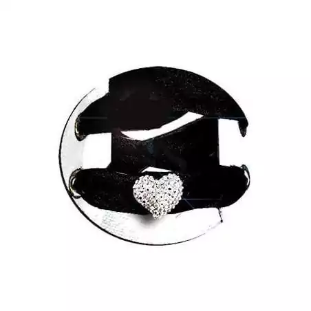 Envie de décorer vos chaussures ? Décorations coeurs facettes argenté Envie de décorer vos chaussures ? Décorations coeurs facettes argenté