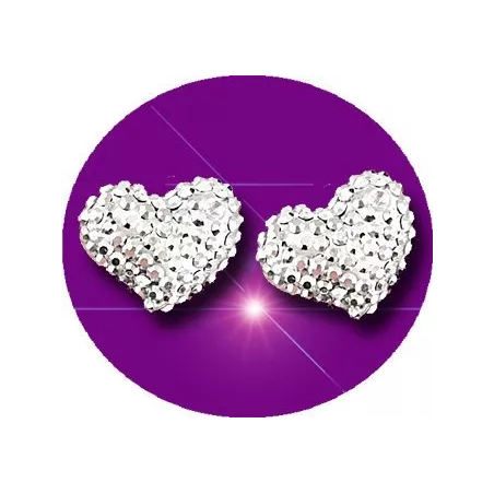 Envie de décorer vos chaussures ? Décorations coeurs…