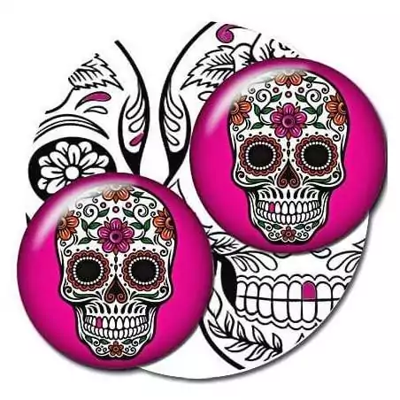 Envie de décorer vos chaussures ? Décorations roses Calavéra mexicains Envie de décorer vos chaussures ? Décorations roses Calavéra mexicains