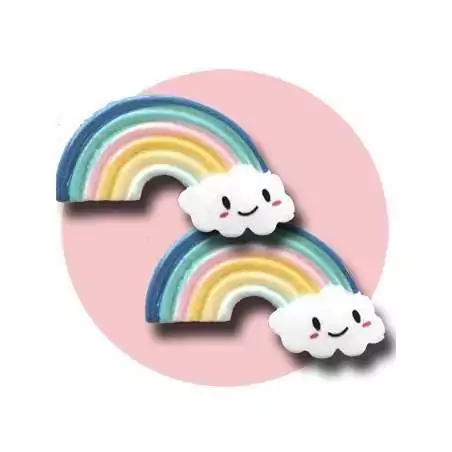 Envie de décorer vos chaussures ? Décorations Arcs-en-ciel