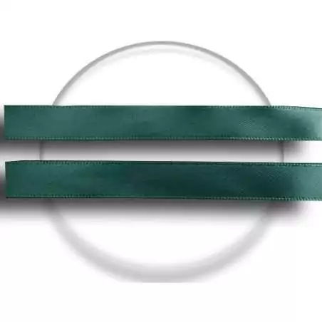 Lacets fins en satin vert anglais pour vos chaussures Lacets fins en satin vert anglais pour vos chaussures