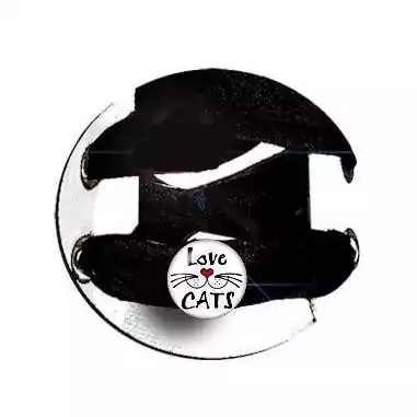 Envie de décorer vos chaussures ? Décorations "love cats"