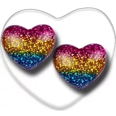 Envie de décorer vos chaussures ? Décorations coeurs…