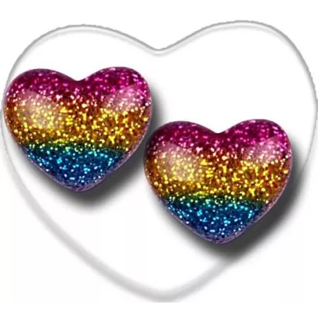 Envie de décorer vos chaussures ? Décorations coeurs…