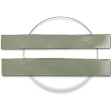 Lacets en satin kaki clair pour vos chaussures