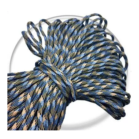 Lacets chaussures ronds camouflage noir bleu beige…