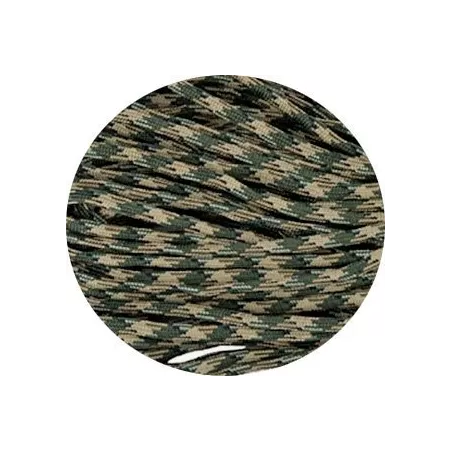  Lacets paracorde camouflage kaki beige pour vos chaussures