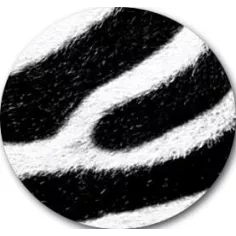 Socquettes fourrure de zèbre pour vos jolis pieds 2