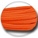 lacets paracorde ronds en orange vif