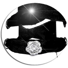 Envie de décorer vos chaussures ? Décorations fleurs argentées /dorées 2