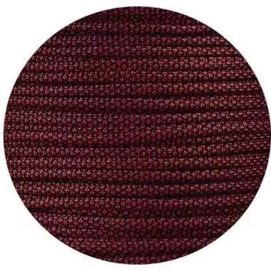 Lacets ronds paracorde en rouge basque et noir pour vos chaussures