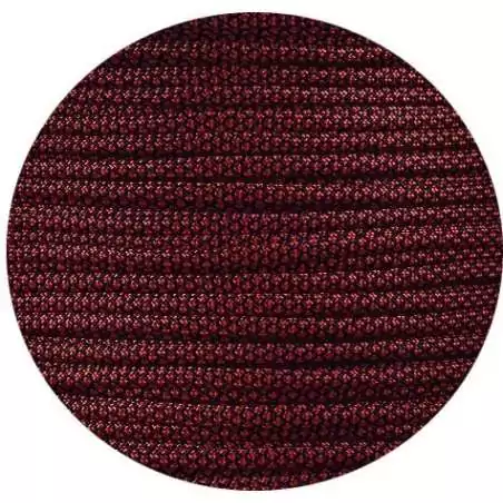 Lacets ronds paracorde en rouge basque et noir pour vos chaussures Lacets ronds paracorde en rouge basque et noir pour vos chaussures