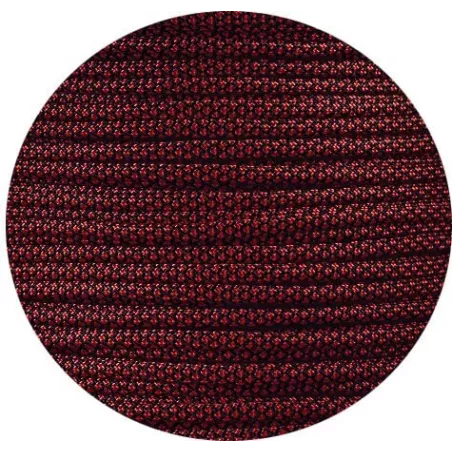 Lacets de chaussures noirs rouges, bicolores, ronds, en…