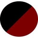 Lacets paracorde rouge basque noir