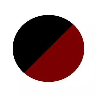 Lacets ronds paracorde en rouge basque et noir pour vos chaussures