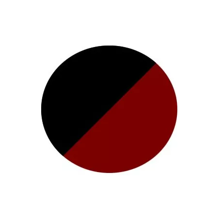 Lacets de chaussures noirs rouges, bicolores, ronds, en…