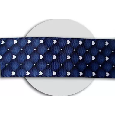 Lacets satin effet doudoune & coeurs : 2 coloris pour vos…