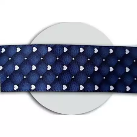 Lacets satin effet doudoune & coeurs : 2 coloris pour vos chaussures