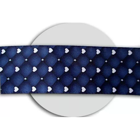 Lacets satin effet doudoune & coeurs : 2 coloris pour vos…