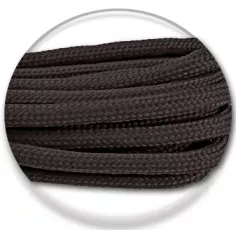 Lacets de chaussures gris acier foncé, ronds, en couleur… 2