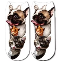 Socquettes animaux tout mimis pour vos jolis pieds