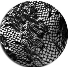 Chaussettes&nbsp;noires&nbsp;résille & dentelle pour vos jolis pieds 2