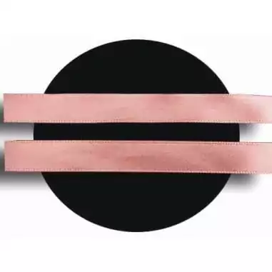 Lacets fins satin nude rosé pour vos chaussures