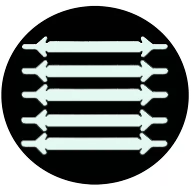 Lacets violets phosphorescents silicones élastiques et…