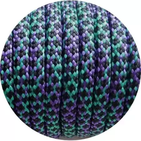 Lacets paracorde en violet & vert pour vos chaussures Lacets paracorde en violet & vert pour vos chaussures