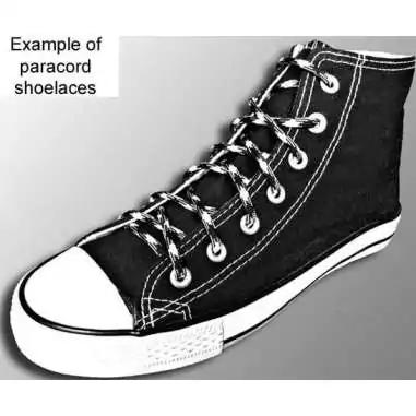 Lacets paracorde France bleus-blancs-rouges pour vos chaussures